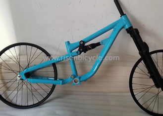 Chiny 24er Całkowite zawieszenie Ramka roweru górskiego Junior Softtail Mtb Rower dostawca