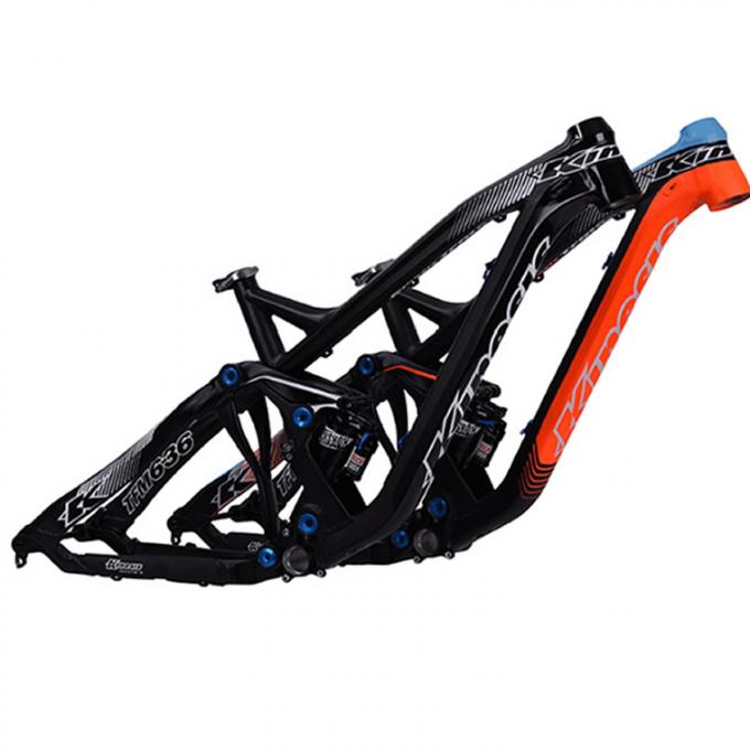 KINESIS 27.5 "Całkowite zawieszenie rower górski ramka aluminiowa TFM636 164mm podróż wielkość S / M / L stop Mtb rower Enduro 0