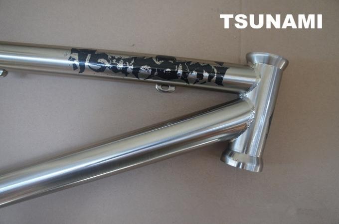 26er Chromolly Steel Dirtjump Frame Slope Style CR520 Titanium Chromed 12,5" hamulec dyskowy 1