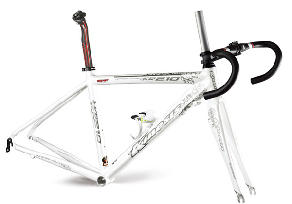Superlight Aluminium Bike Frame Lady Aero Road Bike Frame+Fork set KR210L Kobiety 1,4kg 2