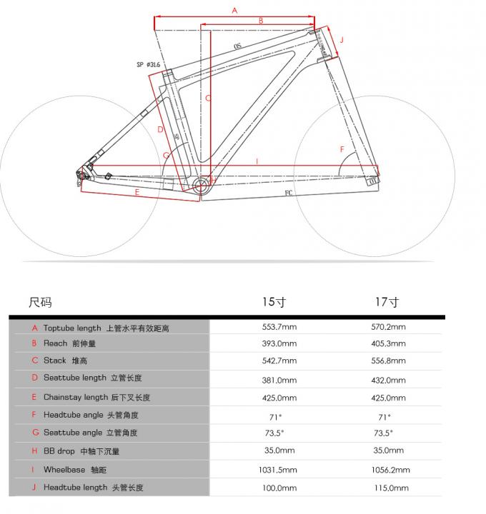 Rower 26er Ramka z włókna węglowego FM26 lekkiego roweru górskiego 1080 gramów PF30 w różnych kolorach 12