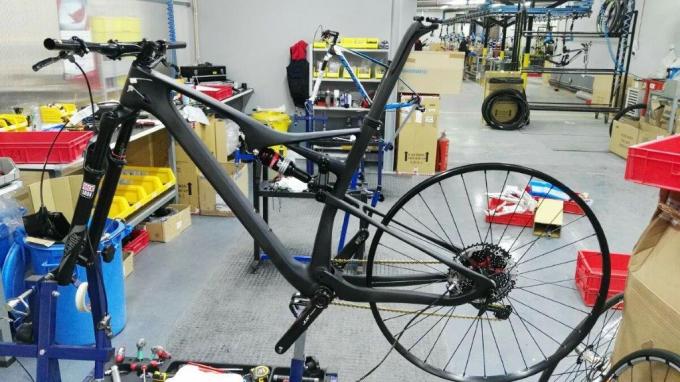29er XC Całkowite zawieszenie Ramka roweru węglowego 27.5 Plus Ramka roweru górskiego węglowego Mtb 7