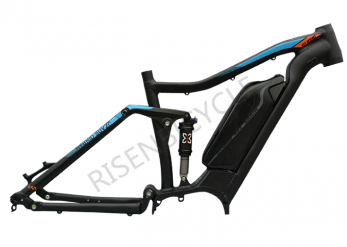Boost 27.5er Ramka roweru elektrycznego w/ Bafang 1000w Aluminium Alloy Suspension Mtb E-Bike 1