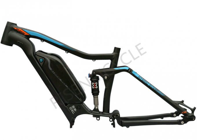 Boost 27.5er Ramka roweru elektrycznego w/ Bafang 1000w Aluminium Alloy Suspension Mtb E-Bike 2