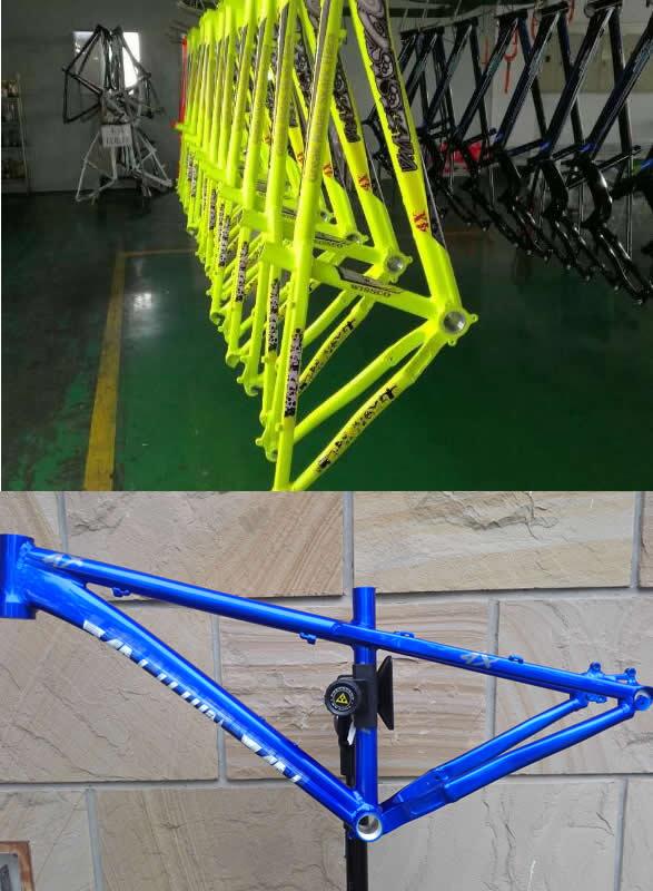 26erx2.50 Aluminiowa ramka skakacza, Freestyle Slope Hardtail Ramka roweru górskiego 0