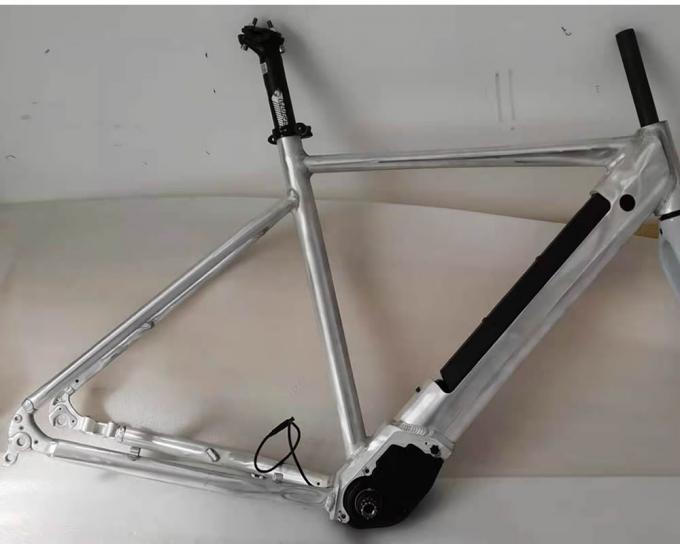 700c aluminiowy ramka elektryczny rower motorzysty Bafang m800 żwir rower zestaw 0