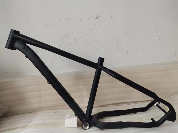 26x4.80 Aluminiowa ramka roweru plażowego 197X12 opuszczenie 120mm BB dysk hamulca ramka roweru śnieżnego 1