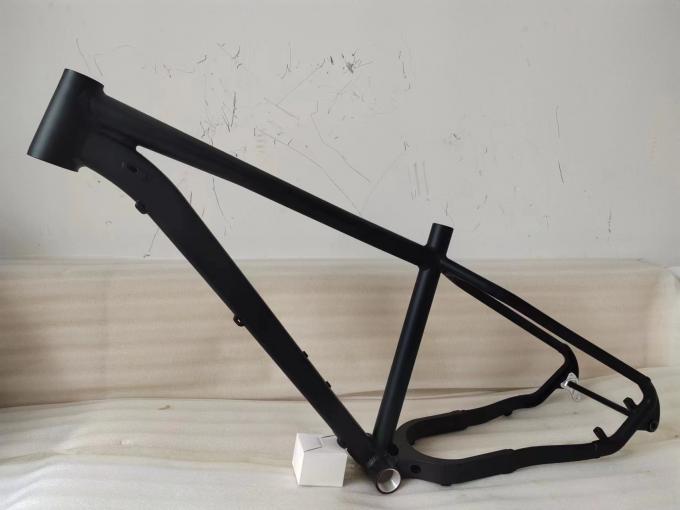 26x4.80 Aluminiowa ramka roweru plażowego 197X12 opuszczenie 120mm BB dysk hamulca ramka roweru śnieżnego 2