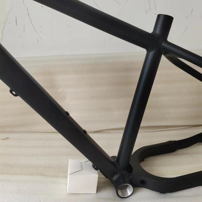 26x4.80 Aluminiowa ramka roweru plażowego 197X12 opuszczenie 120mm BB dysk hamulca ramka roweru śnieżnego 4