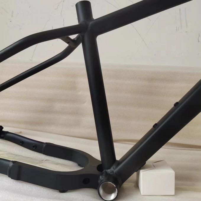 26x4.80 Aluminiowa ramka roweru plażowego 197X12 opuszczenie 120mm BB dysk hamulca ramka roweru śnieżnego 12