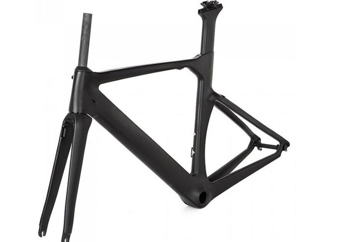 700c Road Carbon Bike Frame Racing 1150kg OEM Matte/Glossy Full Carbon z widelcem 1